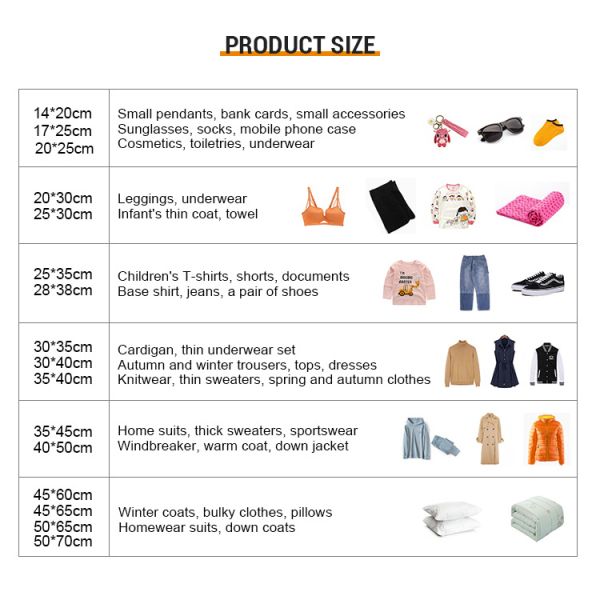 Long Biodegradable Clothes Frosted Plastic Packaging Ziplock Bag with Custom Size Accepted and Matte Poly Logo Clear