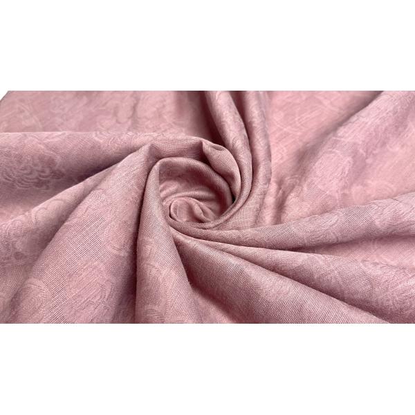 Custom Fabric for Apparel Cashmere Combed Wool Textile Polyester Acetate Satin Jacquard