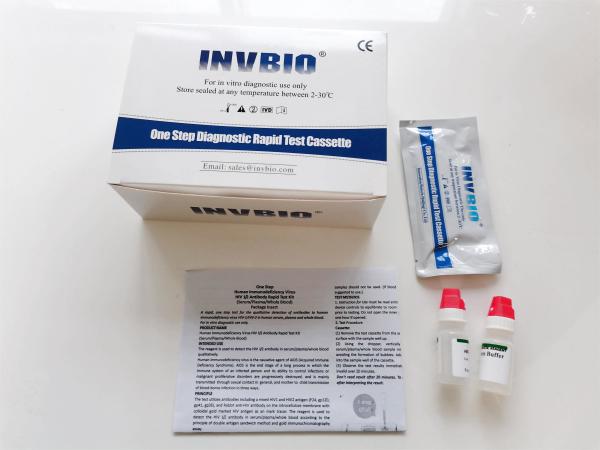 25pcs/Box Hiv Rapid Test Kits / Device For Earliest Detection