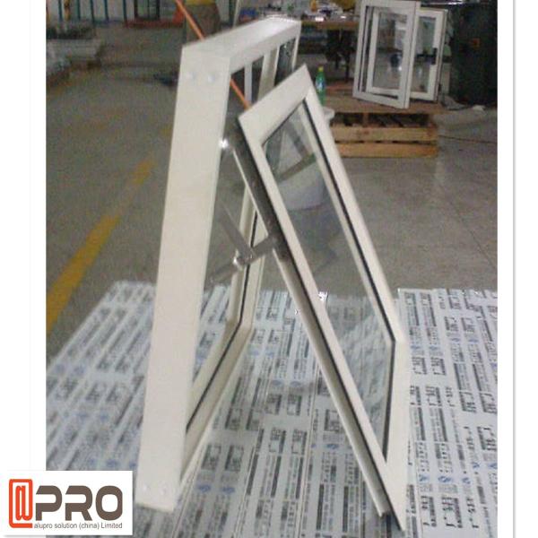 O toldo de alumínio Windows da vitrificação dobro/a parte superior de alumínio toldo superior da grelha da janela de alumínio de Hung Roof Window ISO9001 pendurou