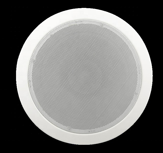 EN54 Fireproof Ceiling Speaker 6W Red White Dome PA Ceiling Speakers 6 Inch