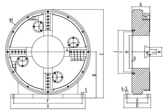 Повсеместно в цыпленок токарного станка CNC силы руководства отверстия двойной резца трубы лазера волокна