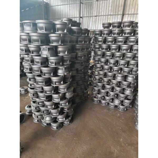 Industrial-Grade Precision Sand Casting Wear-Resistant Cast Iron Pump Valve Flow Housing for Fluid Handling
