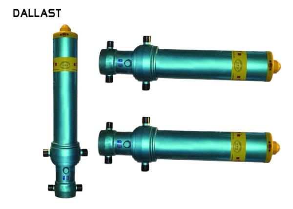 Machinery / Vehicle Single Acting Hydraulic Cylinder Chrome Plated Coatings