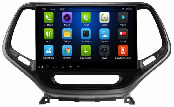 Ouchuangbo Car Radio Gps Android 8.1 System for Jeep Renegade 2016 Support Bluetooth SWC USB 32GB