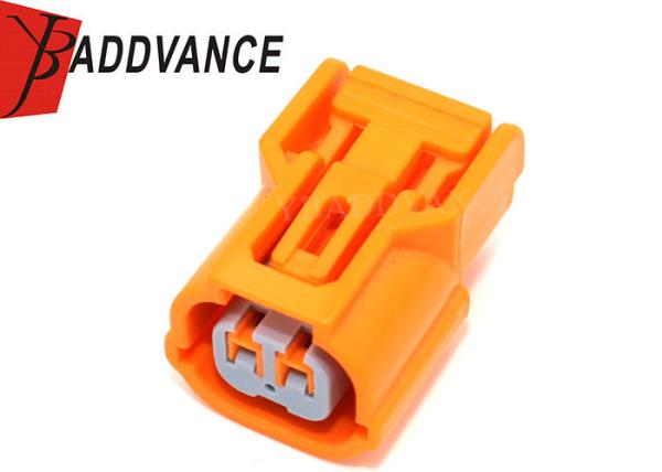 2 Hole Orange Automotive HX Sealed Female Connector 6189-0891