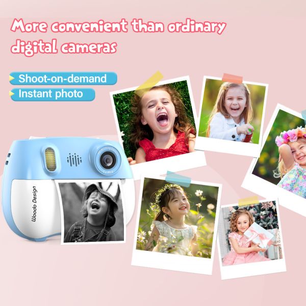 Children Digital Camera 1080P HD ZK18 Kid Camera Recording Videos Pictures