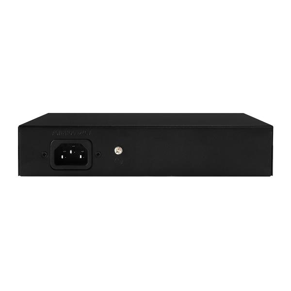 порт переключателя poE-PSE 4 10/100/1000M с uplink сети гигабита слота SFP автономным