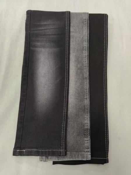11.8oz Excellent stretch BLACK/BLACK 7*10/105 Denim fabric  JSD3252A for high quality