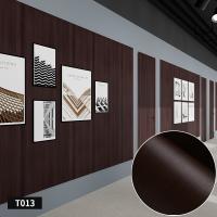 Largeur 122 cm Tapis peint en bois foncé 50m Tapis peint en vinyle bois résistant à la chaleur