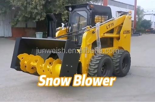Yanmar Engine Fully Hydraulic Skid Steer Loader with Ce Certification and Attachments