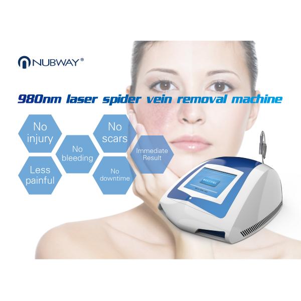 Nubway Most Popular CE FDA Approved Blood Vessel Removal Diode Vascular Laser 980 Nm Beauty Machine