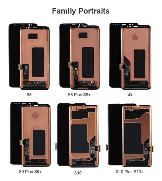 waterproof Mobile Phone LCD Screens Digitizer Assembly For Samsung Galaxy S9plus