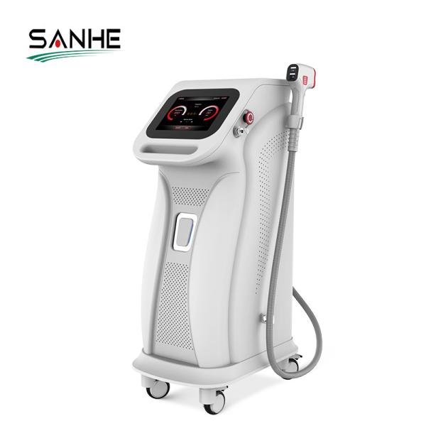 Beauty Salon Use High Powerful Depilator  4 Wavelength 2000W  Diode Laser 808Nm Laser Hair Removal Machine