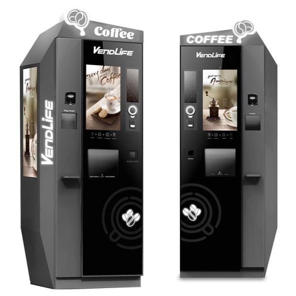 A proteína agita a máquina de venda automática do café do serviço do auto da bebida para o fitness center dos esportes