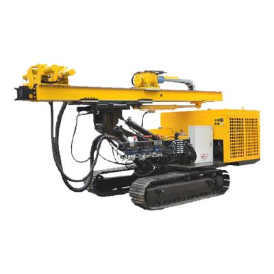 90-250mm Crawler Type Engineering Drilling Rig Rock Drill Rig Used For Foundation Pit