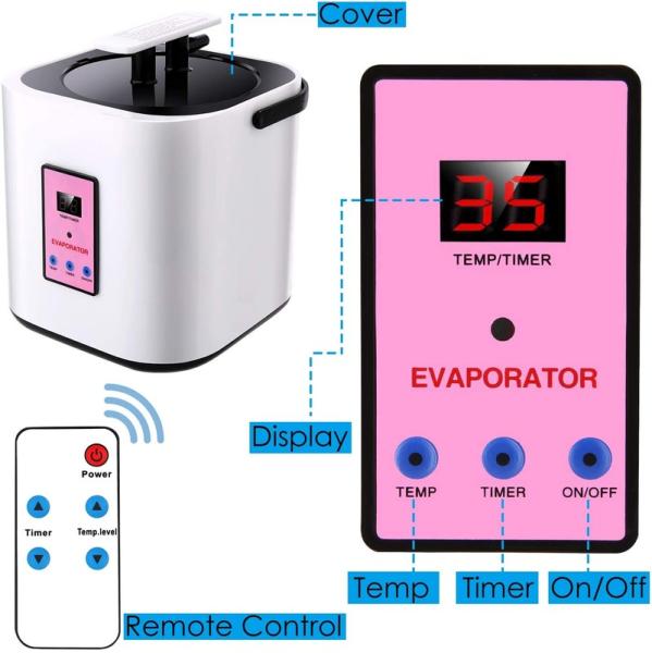 Portable Personal Indoor Spa Sauna Tent Computer Control Panel Computer Control Panel Steam Remote Control One Person Sauna for Home Relaxation Therapeutic Detox