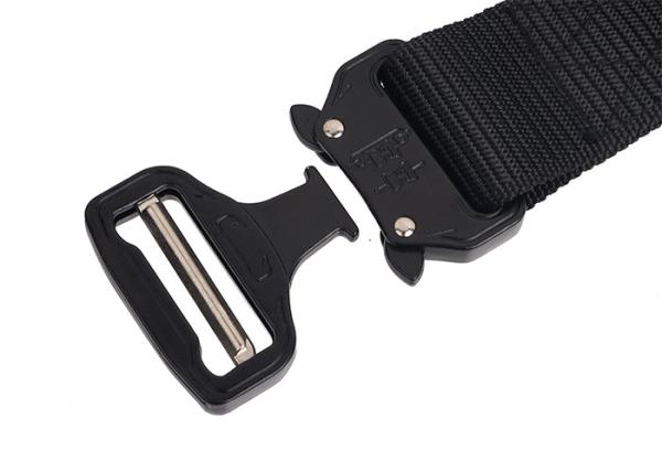 Tactical Belt Outdoor Cobra Buckle Tactical Belts Cobra Nylon Belt  XL size BK