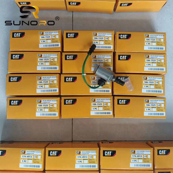 SUNORO Solenoid Valve 1744913 for 950G 962G 966G Wheel Loader Solenoid Valve 174-4913
