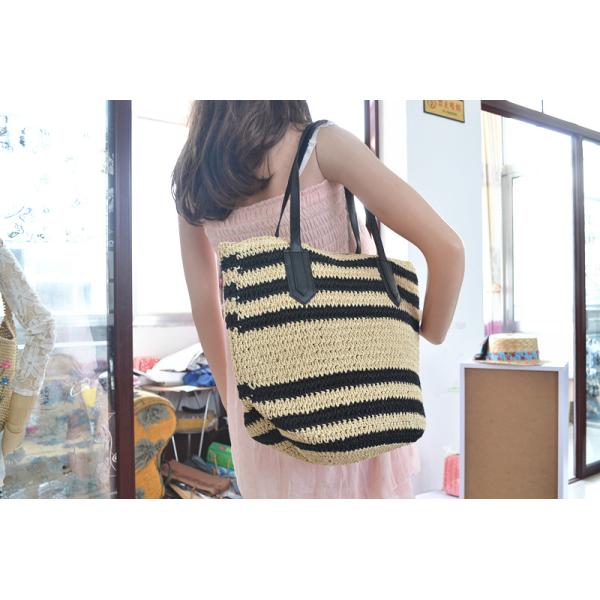 Female star resort beach shoulder bag straw bags rattan bag high quality