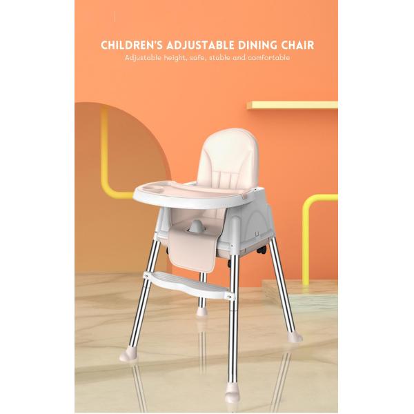 Soft  Comfortable Baby Dining Chair Adjustable Size 92*65*65cm For Bedroom Feeding