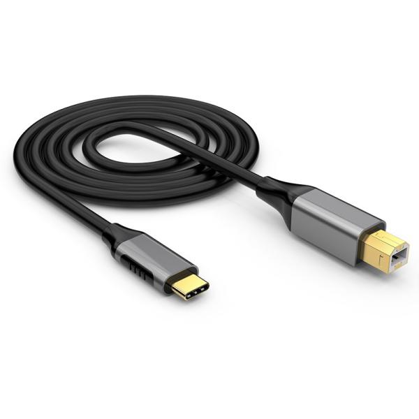 USB-C to USB Type B Cable For USB printers scanners or external USB Hard Drives