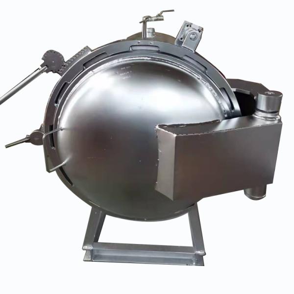 Dyeing Yarn Cotton Textile Finishing Machine High Pressure Steaming Pot 0.44MPa