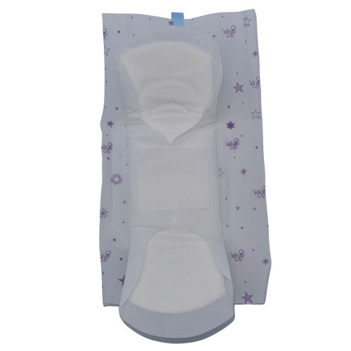 Soft Non Woven Eco Friendly Disposable Sanitary Pads 1mm Thick Cotton Surface