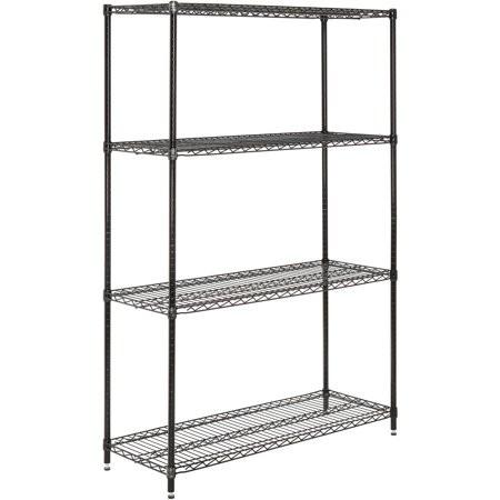 18 D X 42 W Office Supplies Storage Solution Epoxy Wire Shelving Unit