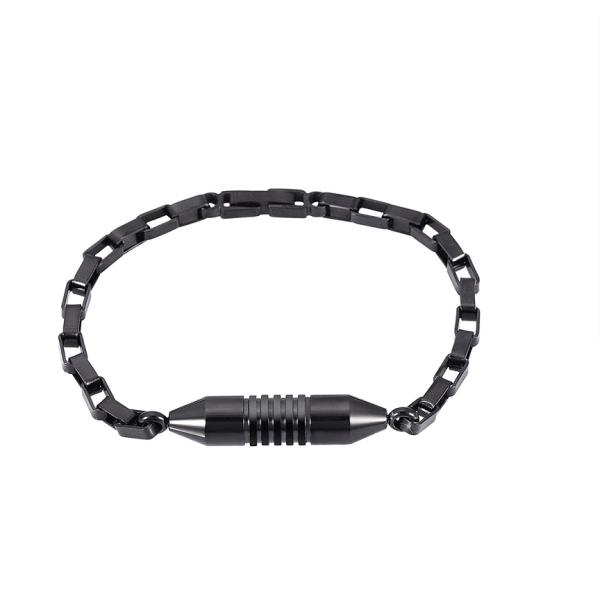 18K Gold Plated Stainless Steel Cremation Bracelet for Men and Women's Memorial Jewelry