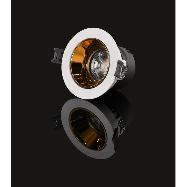 Lighting Angle 38 Degree LED Ceiling Downlights 7W Anti Glare 5000K 6000K