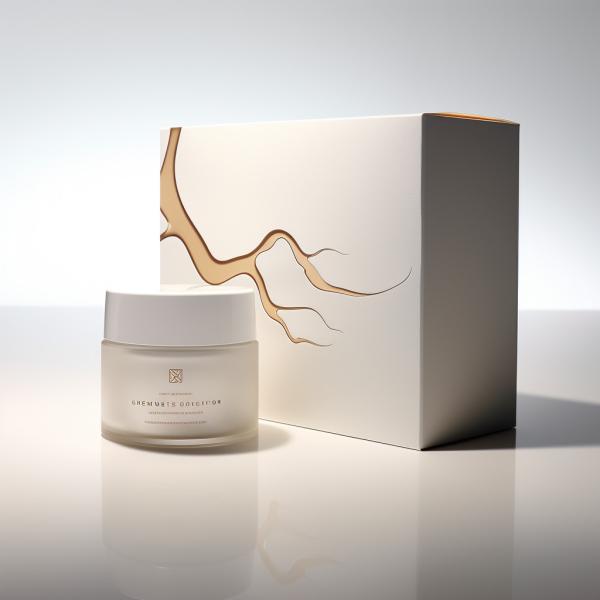 Paper Cosmetic Packaging Paper Box，Perfume Packaging Gift Boxes Customized White MOQ 1000pcs