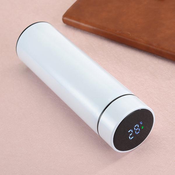 Not Inverted Classical Style 500ml Termo Vacuum Thermos Flask with LED Temperature Display