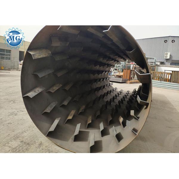 Оборудование засыхания кварцевого песка кремнезема реки роторного барабанчика с фильтровать сталь углерода