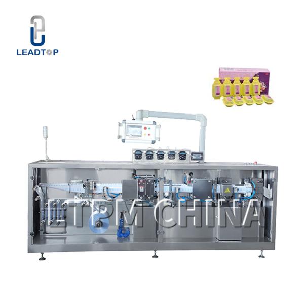 Máquina líquida da selagem do copo do animal de estimação da máquina de engarrafamento 50ml de Olive Oil 8.5kw