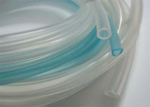 Extrusão do tubo do silicone do Virgin do produto comestível 100% força de alta elasticidade da espessura de 3 - de 4mm