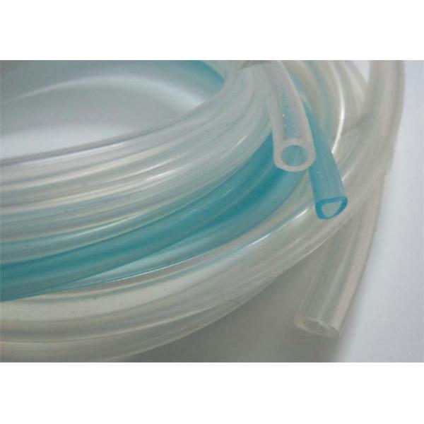 Food Grade 100% Virgin Silicone Tube Extrusion 3 - 4mm thickness High Tensile Strength