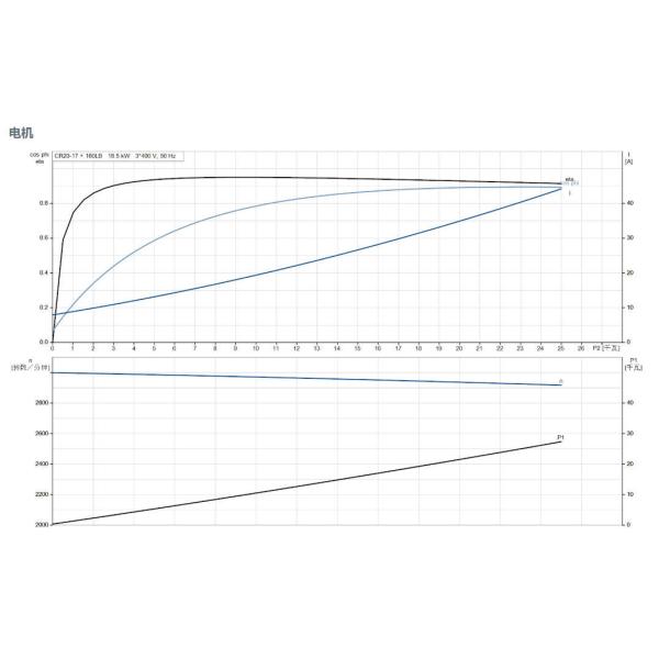 Grundfos CR 20-17 Stainless Steel Vertical Centrifugal Water Pump Industrial High Pressure Centrifugal Pumps Water Treatment Pump Multi-Stage Booster Water Pump