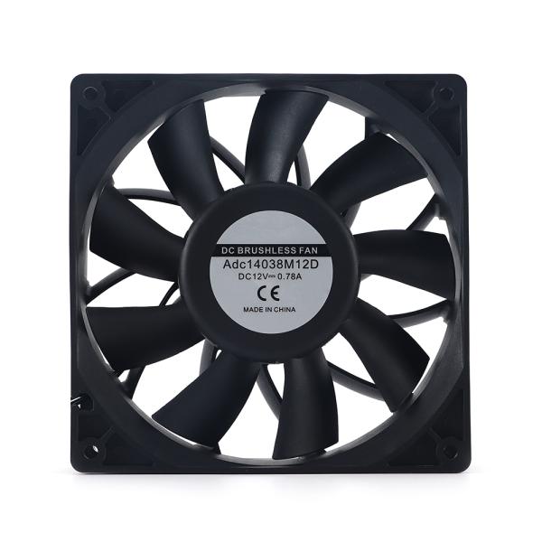 140кс140кс38мм энергосберегающий охлаждающий вентилятор 3500РПМ 4000РПМ 4500РПМ 12В ДК осевой