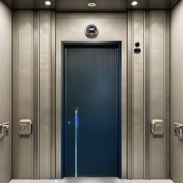 Modern Large Secure Pivot Entrance Door Firm Front Entry Doors For Villa