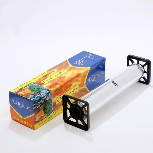 Kitchen 75 Sq Ft Food Packing Catering Aluminium Foil Rolls with Customized Thickness