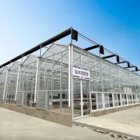 L'envergure multi Hyroponic a galvanisé les kits agricoles en verre de serre chaude de Venlo de flotteur