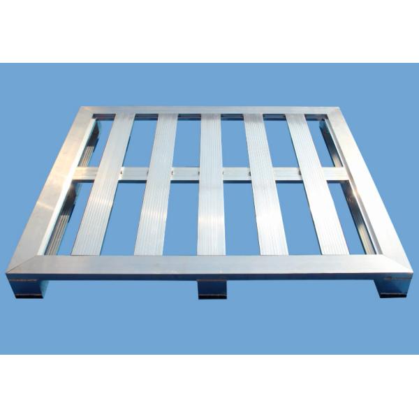 4 Way Anodized Aluminum Pallets , Industrial Extruded Aluminium Profiles