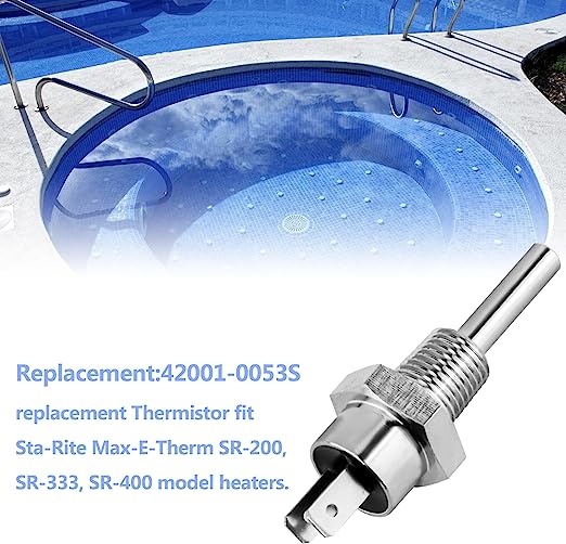 Запасная часть из нержавеющей стали 42001-0053S 42001-0063S Термисторный датчик температуры для системы обогрева спа-бассейна