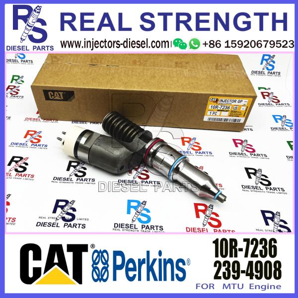 CAT Common Rail Diesel Fuel Injector 2490705 249-0705 10R7236 10R-7236 For Caterpillar E349 C13 249-0705