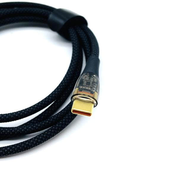 Чёрный 5А 6А быстрая зарядка USB кабели USB C кабель мужской USB A до типа C кабель