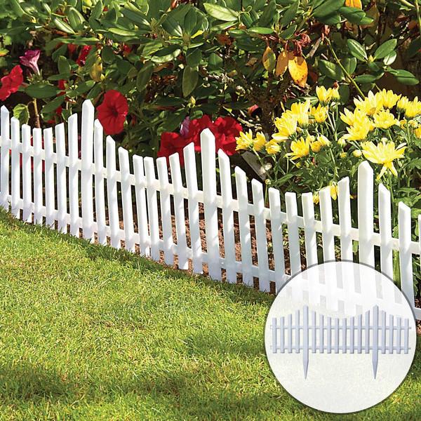 Metal Fence, Plastic Fence, Wooden Fence, Lawn Edging Border Outdoor Garden Fence Panels Decorative Plastic Fencing