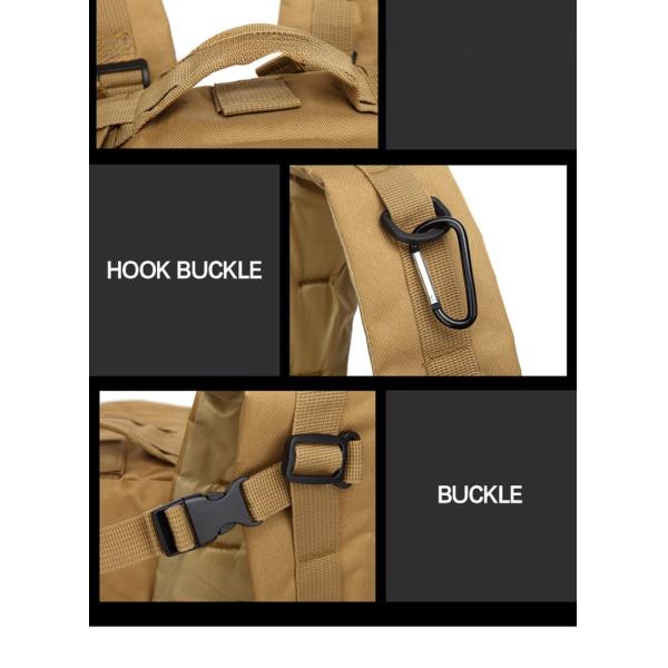 Polyester Lining Material Hiking Backpack for Outdoor Travel Camping Mountaineering Bag