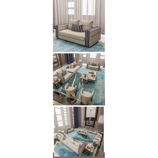 Living Room Sofa Modern Italian Set Living Room Furniture Modern Leather Designs for Home Luxury Sofa