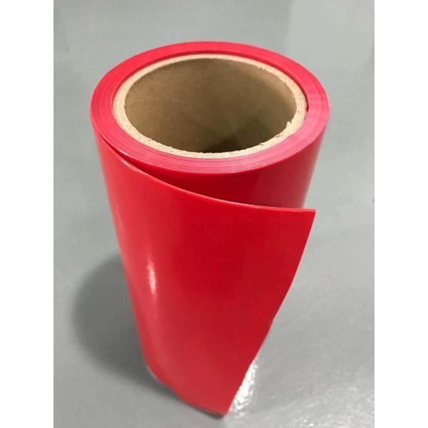 Вкладыш отпуска HDPE фильма отпуска HDPE красного цвета покрытый силиконом для лент пены